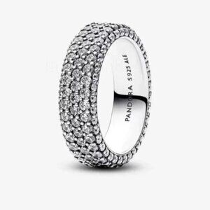 Pandora Timeless Pav?? Triple-row Ring